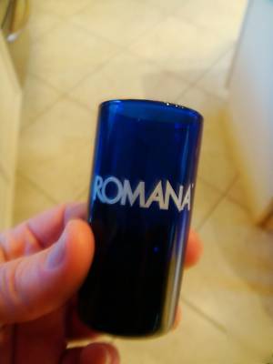 Romana shot glasses - very nice - lot of 15