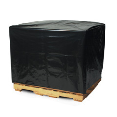 Shoplet select 3 mil black pallet covers 51 x 49 x 73