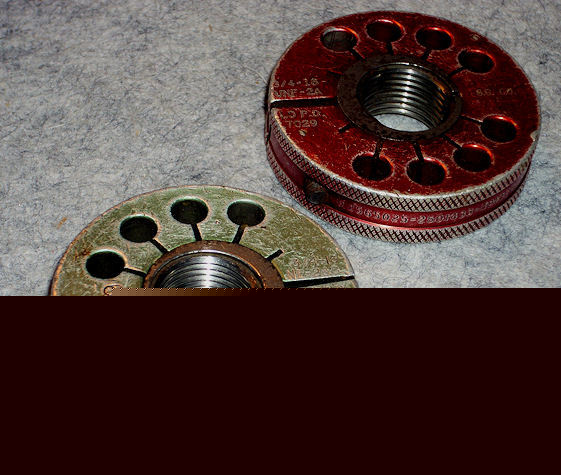 Woodworth thread ring gage set go/no-go 3/4-16 unf 2&3