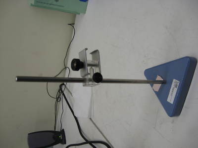  lab stand with triangular base plate part no: 73-0500