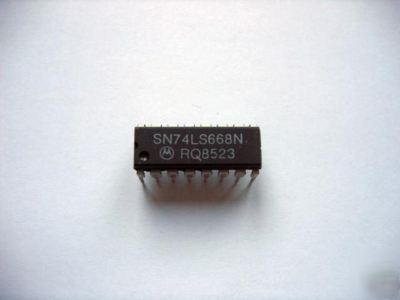 SN74LS668N motorola 4-bit up/down counter 74LS668 ic 3P