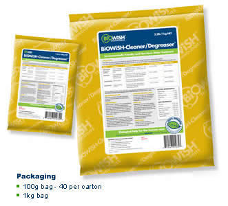 Biowish cleaner degreaser (tm) 1KG non-toxic