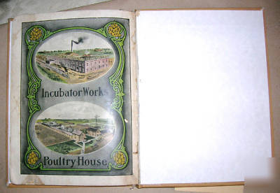 1906 c.c. shoemaker poultry almanac & catalog rare