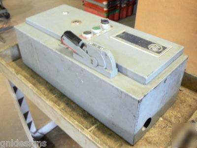 Allen bradley 512-aab starter disconnect 509-bod size 1