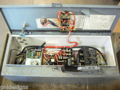 Allen bradley 512-aab starter disconnect 509-bod size 1
