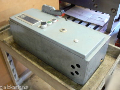 Allen bradley 512-aab starter disconnect 509-bod size 1