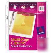 Avery-dennison multi cap sheet protector |1 pack|