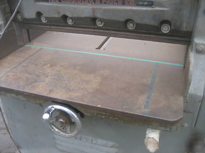 Chandler & price craftsman 30