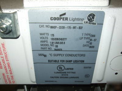 Cooper lighting 175W high bay lights