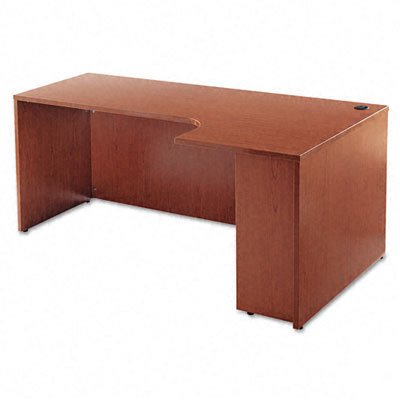 Credenza shell w/right corner, bourbon cy frame/top
