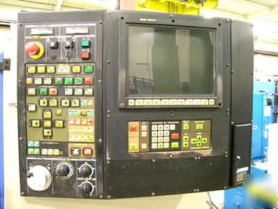 Hitachi seiki no. HT20SII two axis cnc turning center