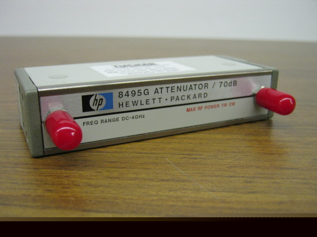 Hp agilent 8495G/002 step attenuator (sma female) refur