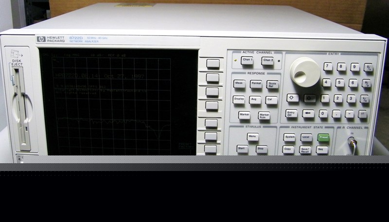 Hp agilent 8722D 40GHZ vector network analyzer opt 012