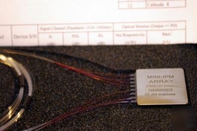 Jdsu 8 ch. miniature integrated power monitors array