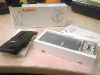 Lanier p-164 p-165 tape recorder dictation dictaphone