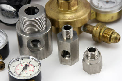 Large lot regulators gauges & stainless steel bar stock