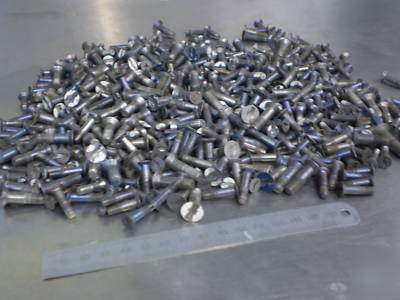 Lot of titanium high temp high tensile aircraft bolts 