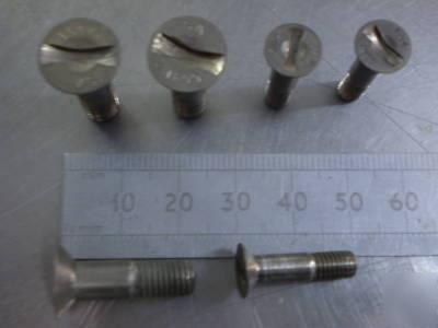 Lot of titanium high temp high tensile aircraft bolts 