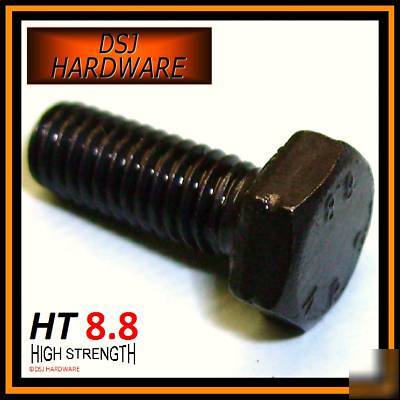 M8 x 20 high tensile hexagon setscrew bolts qty:10