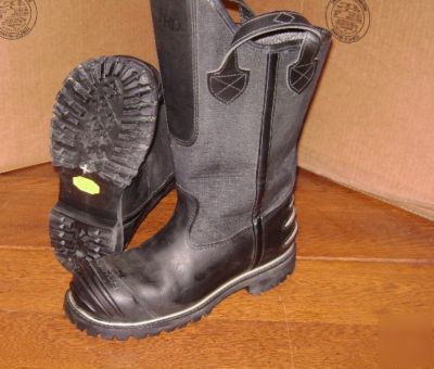 Mens fire pro warrington leather boots size 11 e