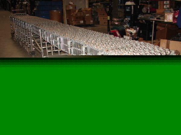Nestaflex expandable gravity conveyor 48 feet ft 48'
