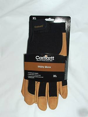 New carhartt gel padded utility work gloves - - x-large