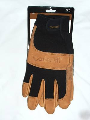 New carhartt gel padded utility work gloves - - x-large
