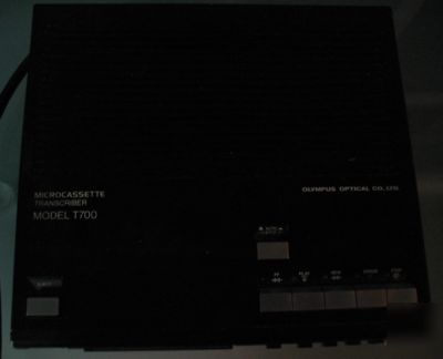 Olympus pearlcorder T700 microcasette dictation machine