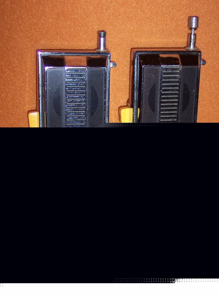 Ross 3 channel 9 transistor vintage walkie talkies