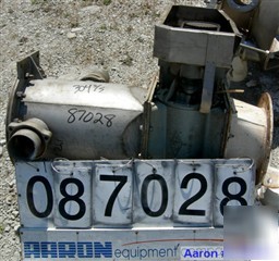 Used: semco rotary valve, model obrv-02, cast iron hous