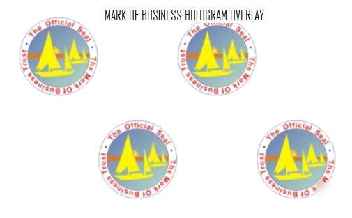 10 id card holograms. holographic overlay. tamper proof