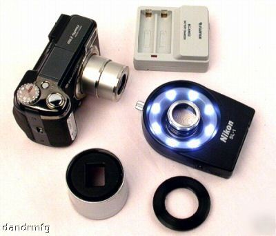 40X macro kit fuji finepix E900 9 mega pixel digital