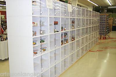 54 locking display case retail store showcase fixture