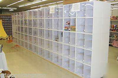 54 locking display case retail store showcase fixture