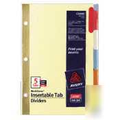 Avery-dennison insertable dividers |1 set| CI2095C