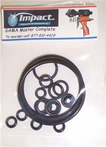Gama master gun complete o ring kit