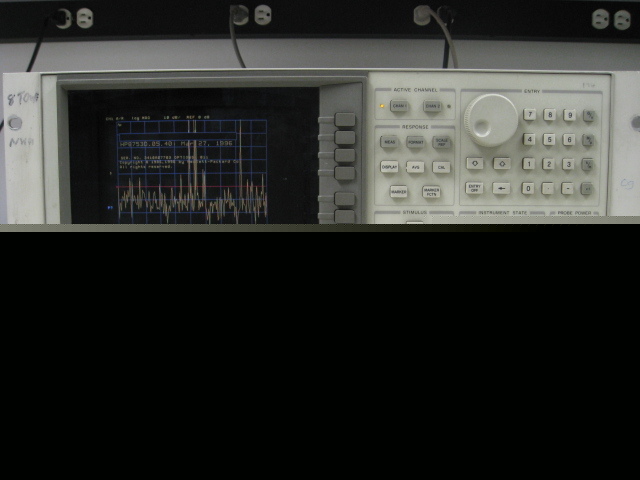 Hp 8753D network anayzer 3 ghz opt 11