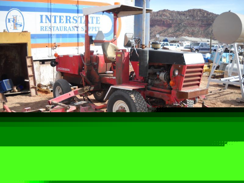Jacobsen gang mower batwing grass weeds street hr-15