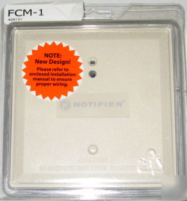New lot 2 notifier fcm-1 fire alarm control modules