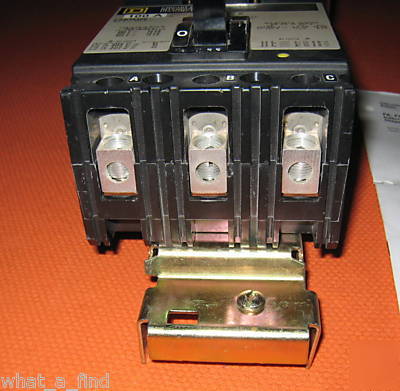 New square d FAB36100 circuit breaker fab 100 amp 3 p
