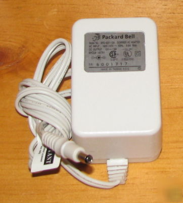 Power adapter 120 vac 12 vdc @1.6A packard apd-4201-12A