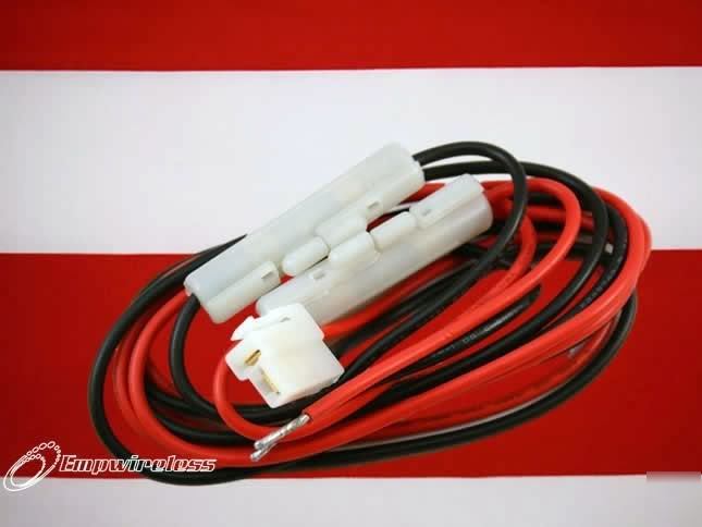 Power cable for kenwood mobile radio pg-2N icom opc-346