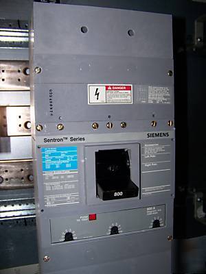 Siemens 800AMP or 600AMP N3R circuit breaker disconnect