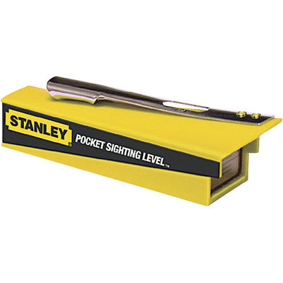 Stanley pocket hand level