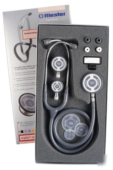 Stethoscope riester tristar deluxe *3 chest-pieces* 