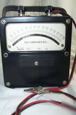 Weston milliamperes d.c.meter model 931 no.8250
