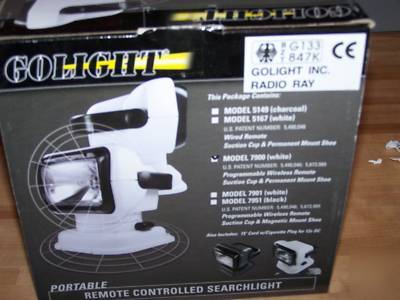 Golight spot light 7900 w/ wireless remote