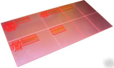 Great 2 layers TQFP32/44/64 soic smt prototype board