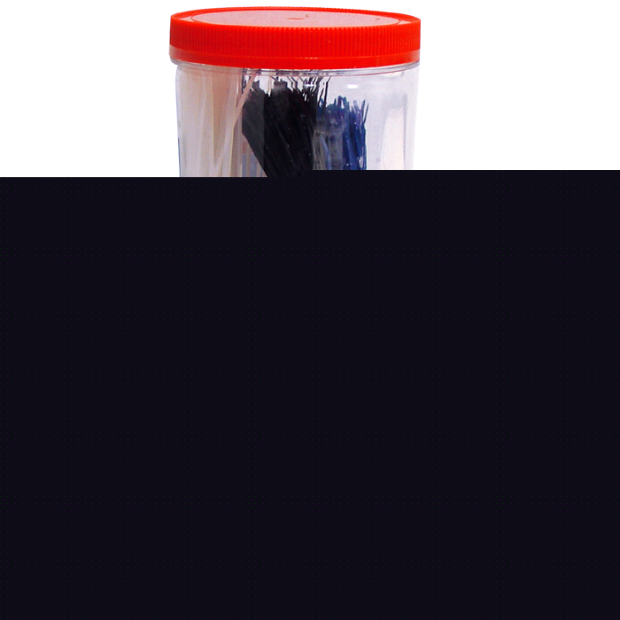 1200 pc nylon cable zip ties assortment free ship 