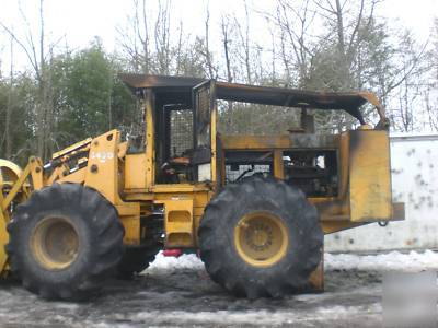 1991 johndeere 643D fellowbuncher, 1999 cat 515 skidder